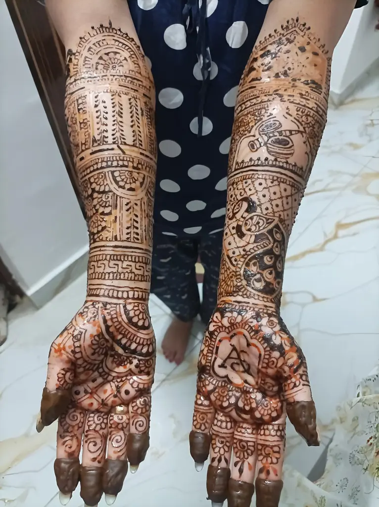 Modern Mehndi