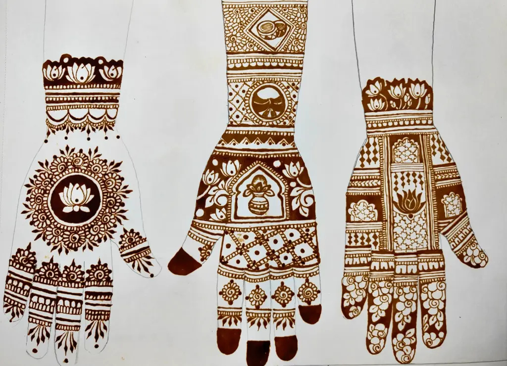Modern Mehndi