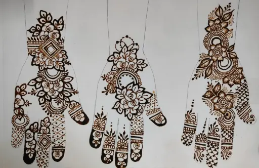 Modern Mehndi