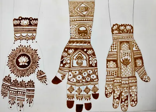 Modern Mehndi